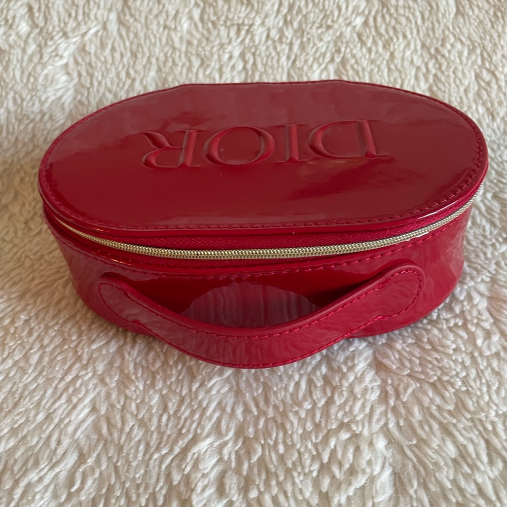Dior Glossy Red Cosmetic Case - Picture 4 of 13